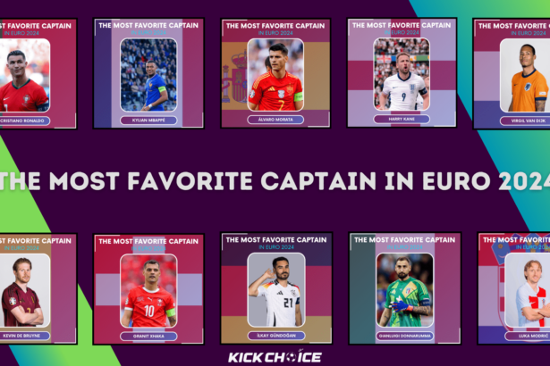 The Most Favorite Captain in Euro 2024